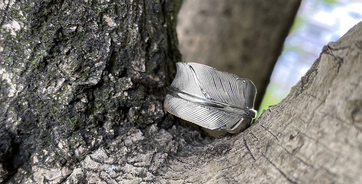 Left Feather Ring